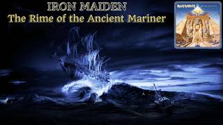 Iron Maiden  The Rime of the Ancient Mariner lyrics on screen [upl. by Messere]