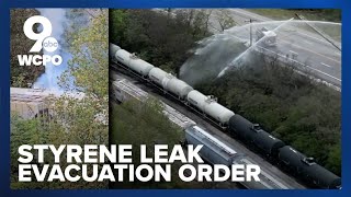 Latest update on styrene leak in Ohio [upl. by Silera]