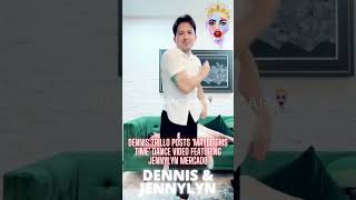 Dennis Trillo posts Maybe This Time dance video featuring Jennylyn Mercado [upl. by Meeharbi168]