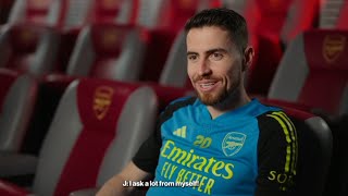 JORGINHO INTERVIEW  Jorginho Sign New Contract at Arsenal [upl. by Healion]