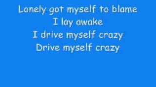 I Drive Myself Crazy  NSync  With Lyrics [upl. by Baal]