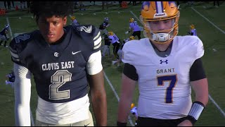 Clovis East vs Grant 🏈 High Scoring Game between CA Top 25 Ranked Teams 🔥 2024 maxpreps espn nfl [upl. by Mont]