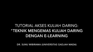 Tutorial Akses Pelatihan Pembelajaran Daring Spada DIKTI [upl. by Hornstein503]