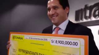 Tinka entregó S 8’900000 a Ganador Millonario de Comas [upl. by Nohtanhoj]