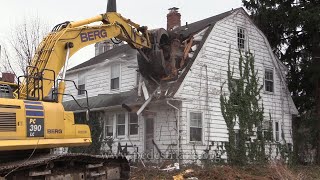 House Demolition 2 Old Georgetown [upl. by Cooperman]