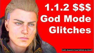 UPDATE 112 INFINITE   GOD MODE GLITCHES AC VALHALLA Beggar Raven v Rune Duplication [upl. by Immak]