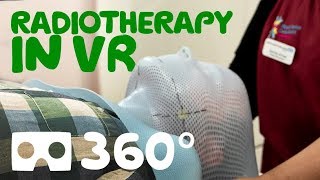 How It Works Radiotherapy Treatment For Head And Neck Cancer  360° Interactive Video VR [upl. by Fihsak]