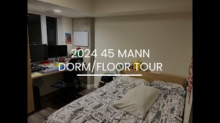 45 Mann DormFloor Tour  uOttawa 2024 [upl. by Ettenuj]