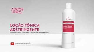 LOÇÃO TÔNICA ADSTRINGENTE CLEAN SOLUTION ADCOS [upl. by Ferwerda]