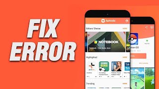 How To Fix Aptoide App Error  Working [upl. by Aerdna]