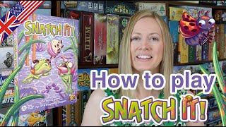 How to play SNATCH IT English howtoplayheidelbaer [upl. by Enimrac]