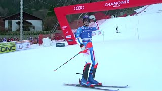 Coupe du monde ski alpin  Le résumé du slalom de Chamonix avec la remontée irréelle de Daniel Yule [upl. by Odine590]