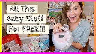 How To Get Tons Of Free Baby Stuff  Hundreds Of Freebies For Pregnant Moms [upl. by Nawoj]