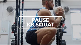 Kettlebell Pause Goblet Squats [upl. by Tye]