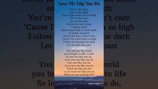 Ellie GouldingquotLove me like you doquot Lyrics song lyrics shorts [upl. by Abelard940]