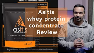 ASITIS Whey Protein Concentrate Review l Gym Guru l Supplement Sunday [upl. by Claiborn]