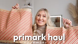 Huge Primark try on haul November 2023 very festive  Sophie Faye [upl. by Koah]