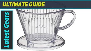 Kalita 05001 Coffee Dripper Enhance Your Coffee Brewing Experience [upl. by Russi]