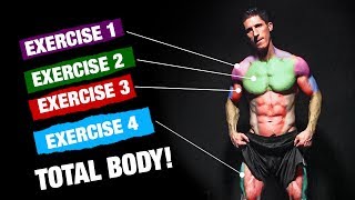 The PERFECT Total Body Workout Sets and Reps Included [upl. by Lerej638]