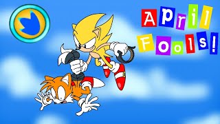 Sonic Pranks Tails Animation Short Free Falling [upl. by Kired]