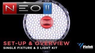 Rotolight NEO II  Initial SetUp amp Overview of Features [upl. by Annoit294]