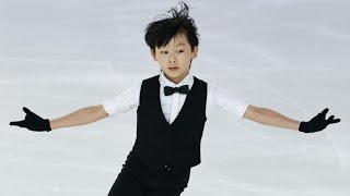 Zihao ZHOU Gold Medal Intermediate 2023 Chinese National Novice Figure Skating Championships [upl. by Natan]