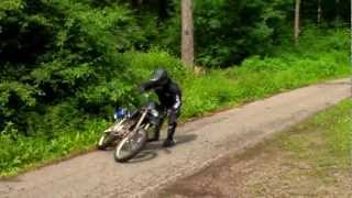 Funny wheelie fail [upl. by Ruhtracm]