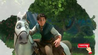 Tangled Movie 2010  Action Scene  Tangled Movie Clip  Best Scene  Fight Scene [upl. by Ahtnahc]