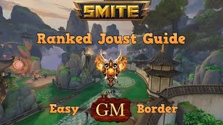 Smite Ranked Joust Guide How to Hit GM Joust Easy [upl. by Bessie]