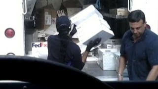 FedEx Responds to Caught on Tape Viral Video of Employees Mishandling Packages [upl. by March]