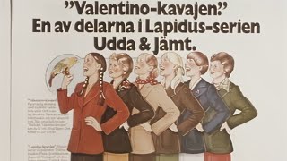 Reklam för dam och herrkläder från Lapidus 1975 [upl. by Sitra]