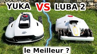 YUKA vs LUBA 2 Comparatif AvantageInconvénient Robot Tondeuse Mammotion [upl. by Nahtahoj]