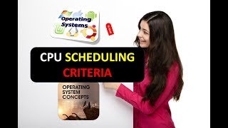 WHAT IS CPU SCHEDULING CRITERIA  CPU SCHEDULING CRITERIA IN HINDI [upl. by Margarete]