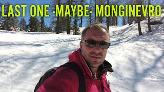 The Last One Monginevro April 24 Ski and Fly [upl. by Anifares]