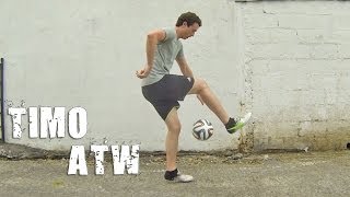 TIMO ATW Tutorial  Freestyle Football  Soccer LOWERS Touzani Abbas Around The World TAATW [upl. by Hazeefah]