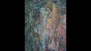 Peinture abstraite abstract painting Derniere chance acrylique sur toile 50x61 cm [upl. by Ced]