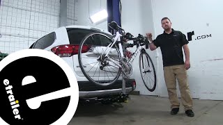 etrailer  Rola Hitch Bike Racks Review  2018 Mitsubishi Outlander [upl. by Nerral300]