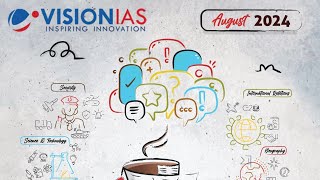 vision IAS monthly magazine August 2024 monthly current affairs sci n tech and social issue 🙃 [upl. by Enirolf]