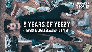 5 YEARS OF YEEZY X ADIDAS EVERY SHOE RECAP [upl. by Tsew97]