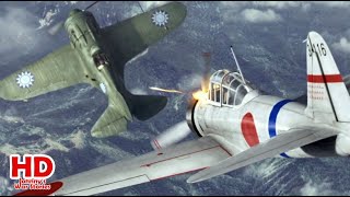 China Vs Japan Aerial Warfare  Air Strike [upl. by Nosnor142]