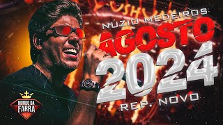 NÚZIO MEDEIROS AGOSTO 2024  MEDLEY NOVO  100 ATUALIZADO MÚSICAS NOVAS [upl. by Borries408]