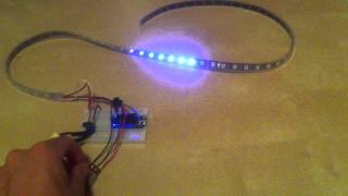 LED Strip trail effect [upl. by Attebasile]