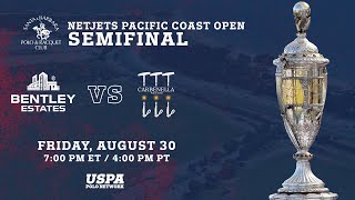 2024 Netjets Pacific Coast Open Semifinal  Bentley Estates vs Carbenella Polo [upl. by Vanthe]