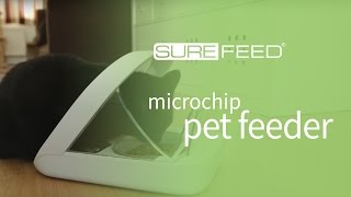 SureFeed Microchip Pet Feeder  Learn Mode [upl. by Sawyere]