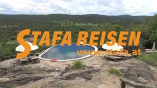 STAFA REISEN Hotelvideo Mihingo Lodge Uganda Lake Mburu Nationalpark in 4K [upl. by Caroline]