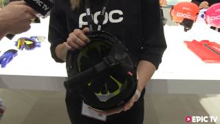 Helmet Review  2014 POC Fornix Backcountry MIPS Helmet at ISPO 2013 [upl. by Retsevlis]