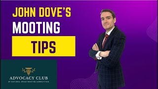 John Doves Mooting Tips [upl. by Armin]