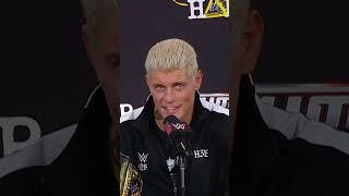 Cody Rhodes gives his thoughts on the return of Roman Reigns [upl. by Andra]