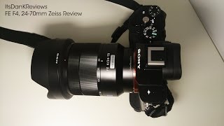 Sony Carl Zeiss FE 2470mm F4 ZA OSS VarioTessar T Lens Review for the Sony A7A7R [upl. by Kroll345]