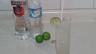 TOM COLLINS BEBIDA CON VODKA FACIL Y RAPIDO BY ANGY [upl. by Ezmeralda]